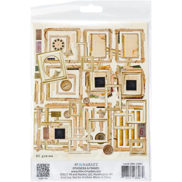 "Dennis Bruton's Nostalgic Memories Ephemera and Frames Set.

Step back in time and capture the charm of yesteryear with the Dennis Bruton Nostalgic Memories Ephemera and Frames Set. Perfect for scrapbooking, junk journaling, card making, and all your paper crafting projects, this collection delivers a delightful dose of vintage flair.

This curated set includes a wonderful assortment of evocative pieces to layer, accent, and frame your cherished memories:

Frames: Elegant frames in various sizes and styles