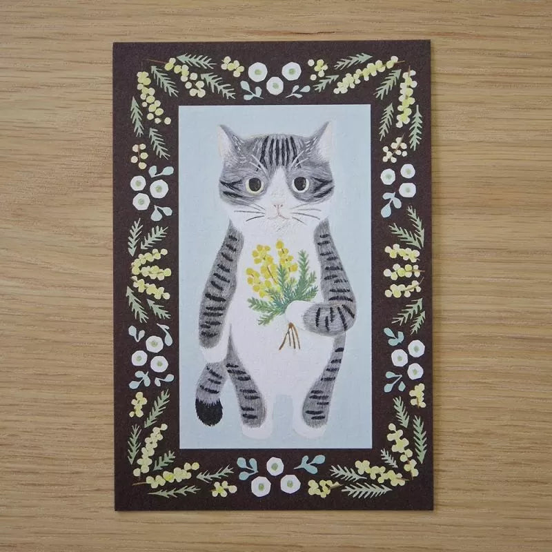 Size: 10cm x 14.8cm.
Double-sided full color.
Material: Paper (textured, slightly thick paper, ivory color)

The paper is environmentally friendly&nbsp;and contains over 30% non-wood bamboo pulp for a warm texture

Please note that the actual color may appear different&nbsp;on your computer or smartphone monitor.
