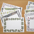 Featuring charming watercolor of various birds from Japanese illustrator 4legs

It is a convenient size that is not too big or too small.&nbsp;You can use it&nbsp;as a communication tool for small thank you and announcements.&nbsp;It is a great gift for people who like paper.&nbsp;The gorgeous and gentle designs&nbsp;will make you feel warm and fuzzy.&nbsp;

Contents: 40 sheets (10 types x 4 sheets each)
Size: A5 size (148mm×210mm)