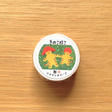 This charming washi tape features twelve adorable mushroom cat illustrations making it a must‑have for cat lovers and stationery fans alike. Each little mushroom cat has its own personality, making the tape fun to use as a continuous border or cut into individual accents.

24mm x 7m
Includes 1 roll of washi tape
Made in Japan