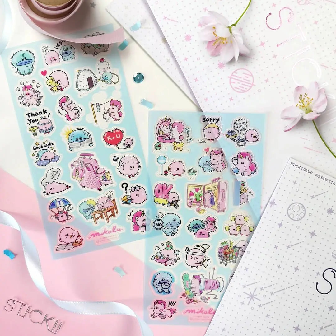STICKII Unlikely Besties (#1) Sticker Sheet