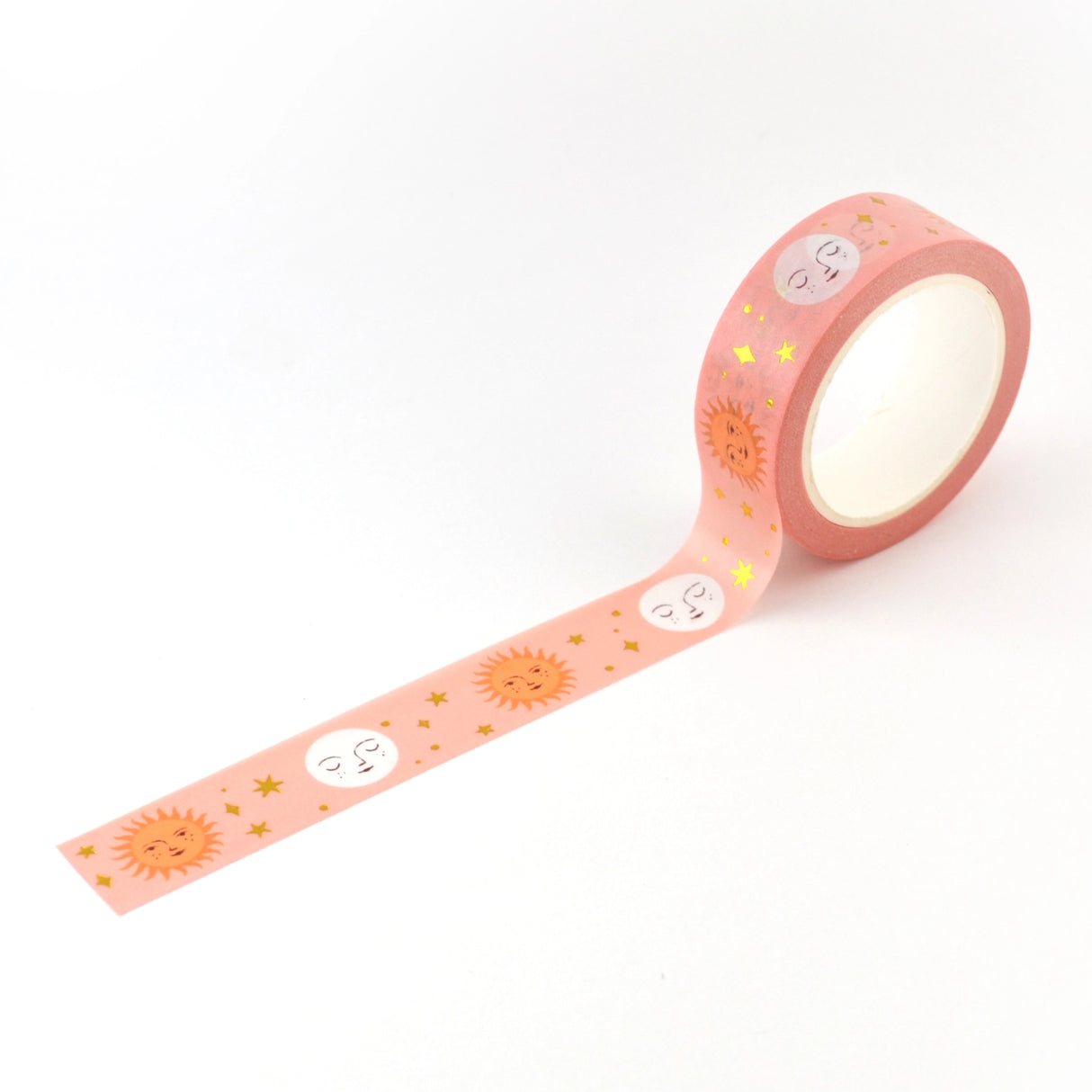 Julianna Swaney - Sun & Moon Gold Foil 15mm Washi Tape