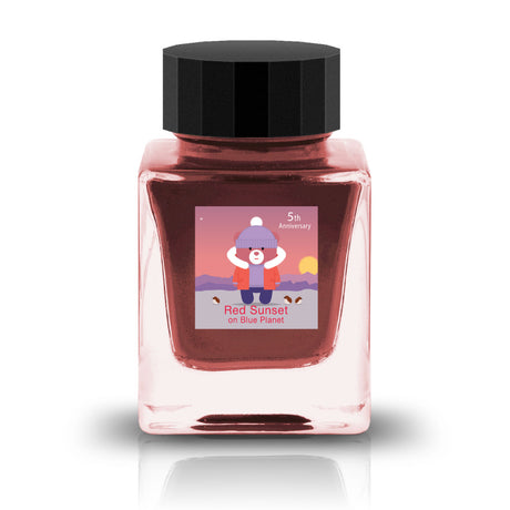 The 2 inks in the 5th anniversary collection celebrate 5 years of TONO &amp; LIMS. This collection was released during the "A Space Walk" event in Tokyo in 2023 and continues the space theme.

Red
30ml