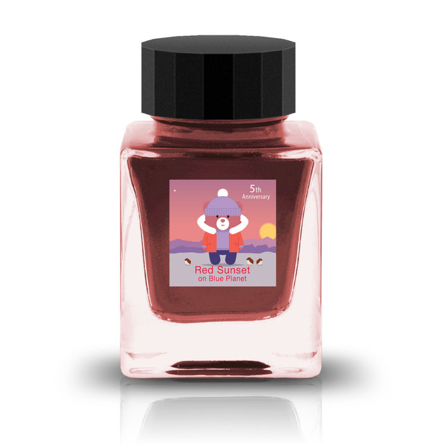 The 2 inks in the 5th anniversary collection celebrate 5 years of TONO &amp; LIMS. This collection was released during the "A Space Walk" event in Tokyo in 2023 and continues the space theme.

Red
30ml