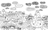 A Million Sloths Coloring Book By Lulu Mayo