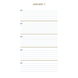 Denim One Line A Day Journal