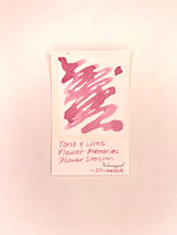 TONO & LIMS Ink - Flower Memories - 花嵐 Flower Storm