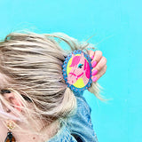 Pink Pony Hair Claw