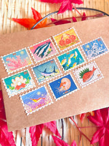 Pegushi Washi Tape - Marine Stamp