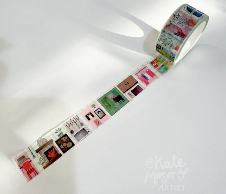 Kate Mason Artist - Tiny Living Icons Washi Tape