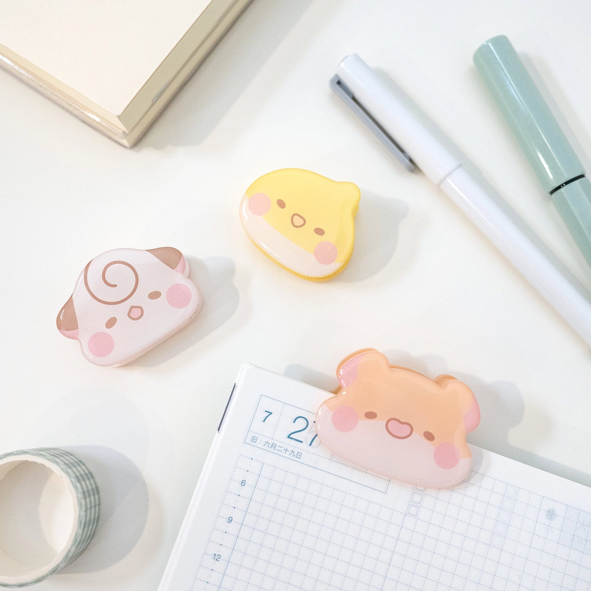 Studio Enon - Muffinmaru Jelly Binder Clip