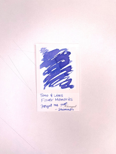 TONO & LIMS Ink - Flower Memories - Forget-Me-Not
