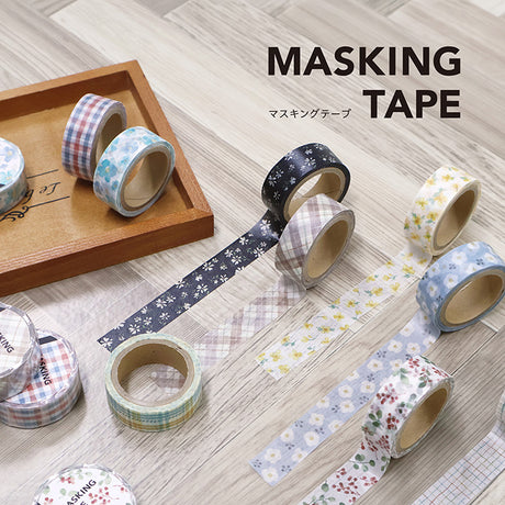 Pattern Check 4 Plaid Washi Tape