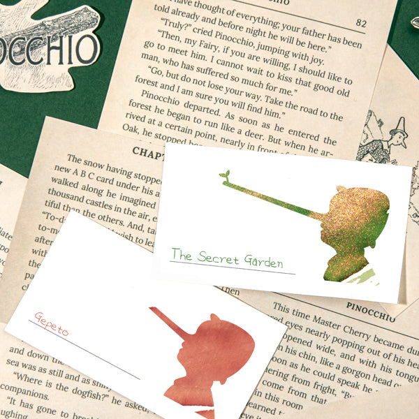 Wearingeul Ink Color Swatch Card - Pinocchio