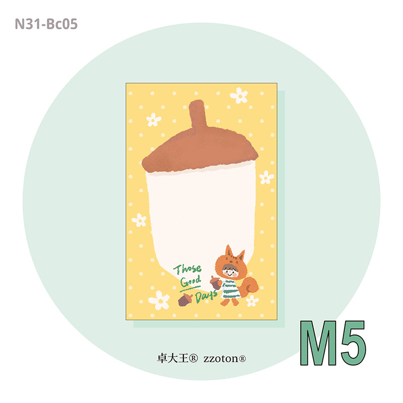 Molinta - Crayon Animal M5 Memo Sheets

Add a touch of playful charm to your notes with these Crayon Animal M5 Memo Sheets from Molinta. Each pad features adorable animals drawn in a crayon‑style illustration, giving your planners, journals, and scrapbooks a warm, hand‑drawn feel.

Available in four designs each pack includes 10 sheets, so you can pick your favorites or collect them all.