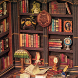 Diy Book Nook Kit: Owl Bookstore