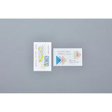 King Jim Coffret Cosmetic Motif Film Stickers Oval Horizon Blue