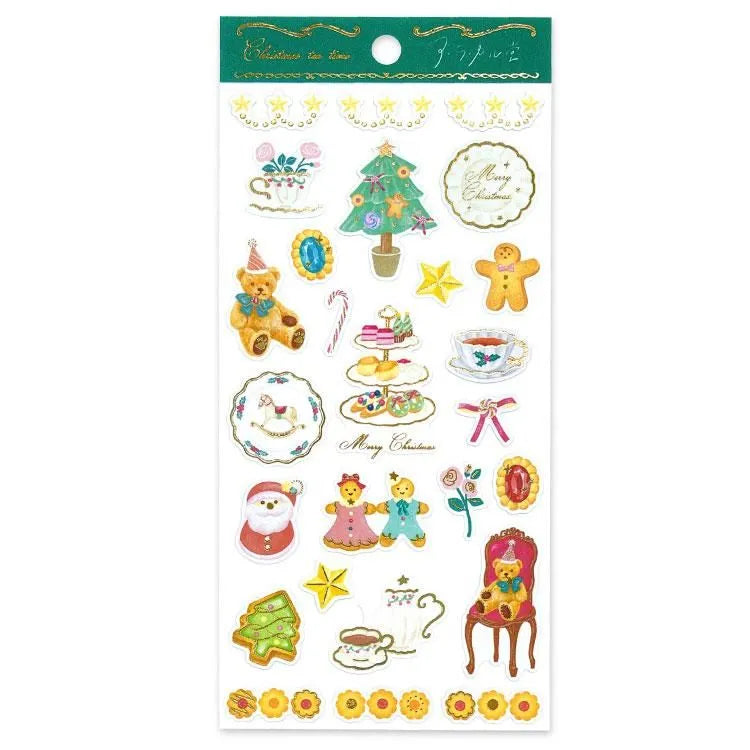 A la Cardo - Christmas Teatime Sticker Sheet

Filled with your favorite Christmas treats, this is the perfect sticker sheet to add to your collection! The warm texture of cotton washi and the luxurious gold leaf processing make it the perfect Christmas decoration!


&nbsp;Size: 90×195mm
Material: Cotton Washi/ Gold Leaf