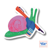 AddPeace Studio - Writing Snail Vinyl Sticker

This illustrated sticker features a snail wrapped in a scarf and holding a fountain pen, fully in its element. Thoughtful, creative, and a little poetic, it’s made for anyone who feels at home with pen in hand and ideas waiting to be written.

Details:


Size: 2.5"
Material: Waterproof, scratch-resistant matte vinyl

Made in USA, original artwork by AddPeace Studio
