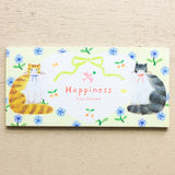 Illustration by Aiko Nukawa, featuring animals dressed in stylish clothes and cute flowers.
Since it uses fluorescent ink, the bright and vivid colors are adorable. Perfect for writing a small letter or thank-you note.

✨ Product Features

4 unique designs featuring whimsical animals and floral motifs
Perfect for short letters, thank‑you notes, or gift enclosures
Printed with fluorescent ink for vivid, eye‑catching color
Made with Mino washi, a traditional Japanese paper known for its soft texture and beaut
