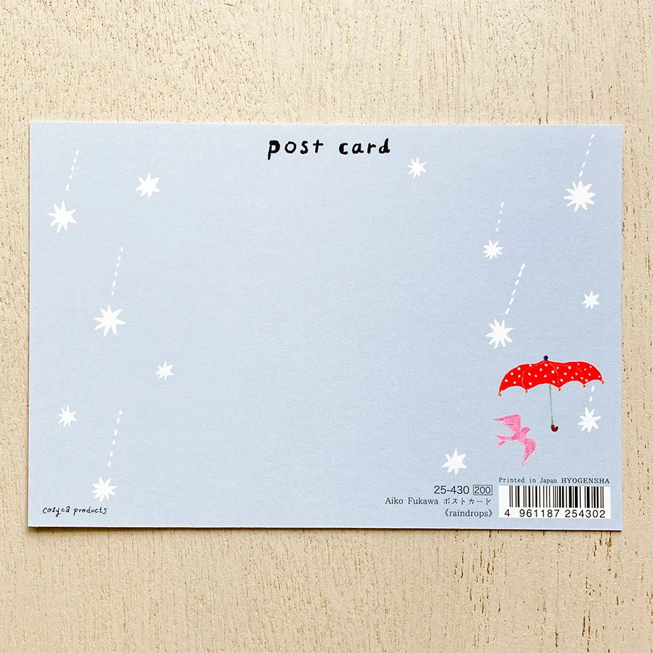 The gold foil stamping on the entire postcard shines brightly.
Full color printing is also applied to the back side.
It is also recommended to accompany gifts to loved ones or display them as an interior decoration in your room.

4 in x 6 in
Includes 1 post card