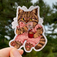 Allison Stoiser Art - Romance-Loving Bookish Tabby Cat Vinyl Sticker


What's better than cozying up with your favorite toasty beverage and the purr-fect romance novel? Absolutely nothing, according to this tabby cat!