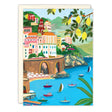 Amalfi Coast Birthday Card

Inside verse: Bright wishes for a wonderful year

• Gold foil details
• Illustrated by Hebe Studio
• Pre-priced
• Size: A6, 4.5" x 6.25"
• Paired with a kraft envelope
• Printed in the USA on beautiful FSC-certified 10% post-consumer waste recycled paper.
• Eco-friendly, 100% recyclable
• Plastic-free packaging

About The Artist: Rhi James, the artist behind Hebe Studio, is a UK designer living in Perth, Australia. Created from Rhi’s love of travel, her designs are based on her a