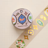 Animal in Frames Foil Washi Tape

Full color washi tape with foil
Width: 25mm
Length: 5m or 16 ft
Designed in San Jose, California
©Thousandskies