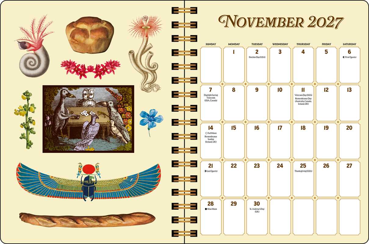 Whether you love to junk journal or need to get your thoughts down on paper, you can add vintage-inspired beauty to every week with the spreads and stickers in The Antiquarian Sticker 2027 Planner.

Gorgeous, inspiring, and dreamily vintage, the spreads and stickers in The Antiquarian Sticker 2027 Monthly/Weekly Planner bring a world of enchantment to your daily life. Nurture your creativity and keep yourself organized with this treasure trove of vintage-inspired aesthetics.

Features include:
- Dimensions: