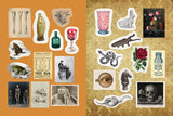 Brew up a world of wonder! With 500+ stickers and 50+ coloring and activity pages, explore the shelves of an old-world apothecary filled with remedies, recipes, and rare treasures.

Apothecaries, Remedies & Rarities Sticker, Color & Activity Book includes everything you need to spark your inner herbalist. From vintage potion bottles and pressed flowers, to celestial diagrams and mysterious labels, its pages capture the timeless charm of plant-based traditions and old-world curiosity.

Inside, you’ll find:

