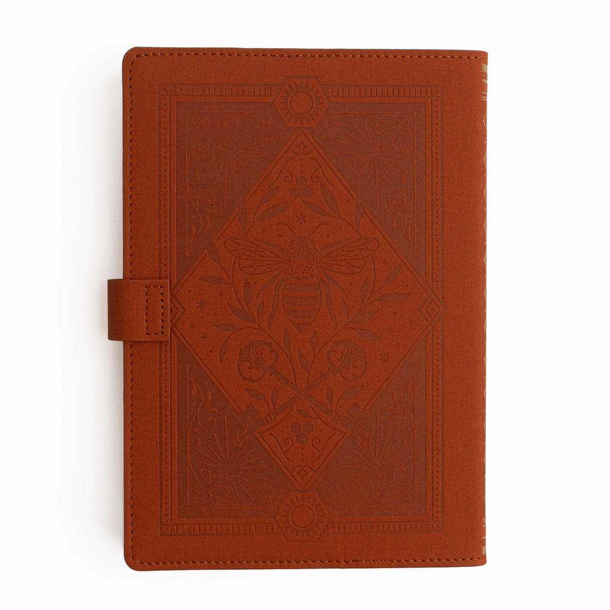 Awaken your creativity with a touch of warmth and wonder. The Keeper of the Bees Deluxe System in Rust blends golden honeybee symbolism with rich autumn tones, creating a journal cover that feels both magical and grounding. It’s an inspiring place to nurture ideas, collect memories, and build a planning system that evolves alongside you.