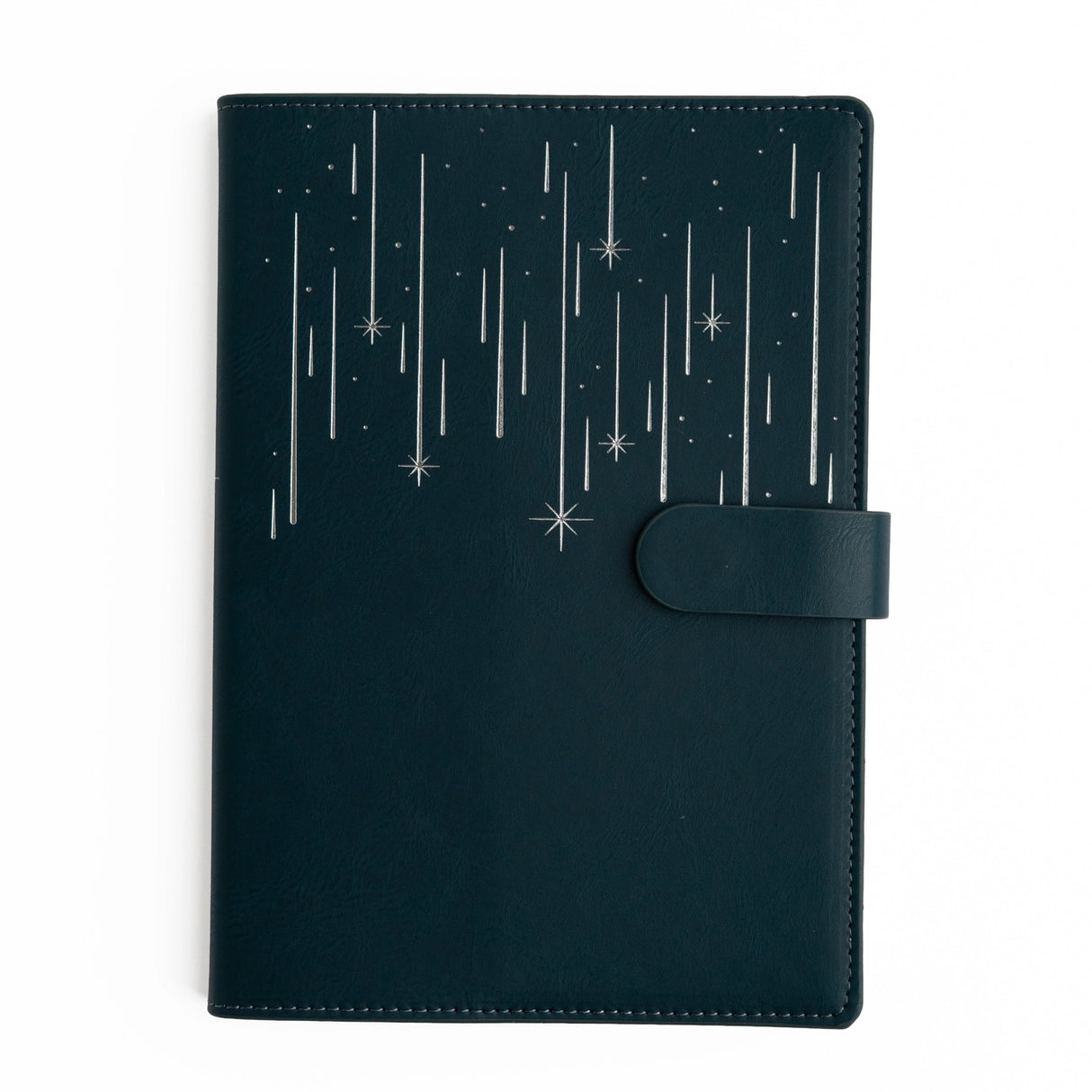 The Meteor Shower Everyday Deluxe System is a beautifully flexible notebook crafted for your evolving creativity. Designed with a refillable format, and a soft vegan leather cover, it’s both eco-conscious and endlessly inspiring.