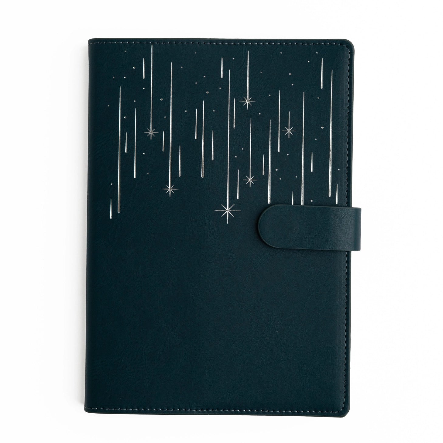 The Meteor Shower Everyday Deluxe System is a beautifully flexible notebook crafted for your evolving creativity. Designed with a refillable format, and a soft vegan leather cover, it’s both eco-conscious and endlessly inspiring.