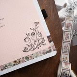 Appreciate intricate vintage designs with our Antique Floral Washi Tape. This set of 4 Washi Tapes is inspired by classic florals with a vintage twist. It includes three rolls of rose and sunflower designs with one roll of a decorative stamp design, in various sizes with a rustic color palette.

Washi Tape is the perfect stationery supply to use for journaling, gift wrapping, crafting or any decorative purposes you wish to enhance with an enchanting rustic elegance.

So if you collect old books or simply li