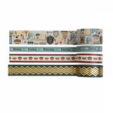 Bring a touch of medieval charm to your journaling with the Knight’s Sword Washi Tape Set—a bold, regal collection inspired by castles, crowns, and classic tales of honor.