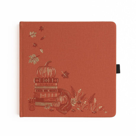 Archer and Olive Reading Season Notebook Square 8x8