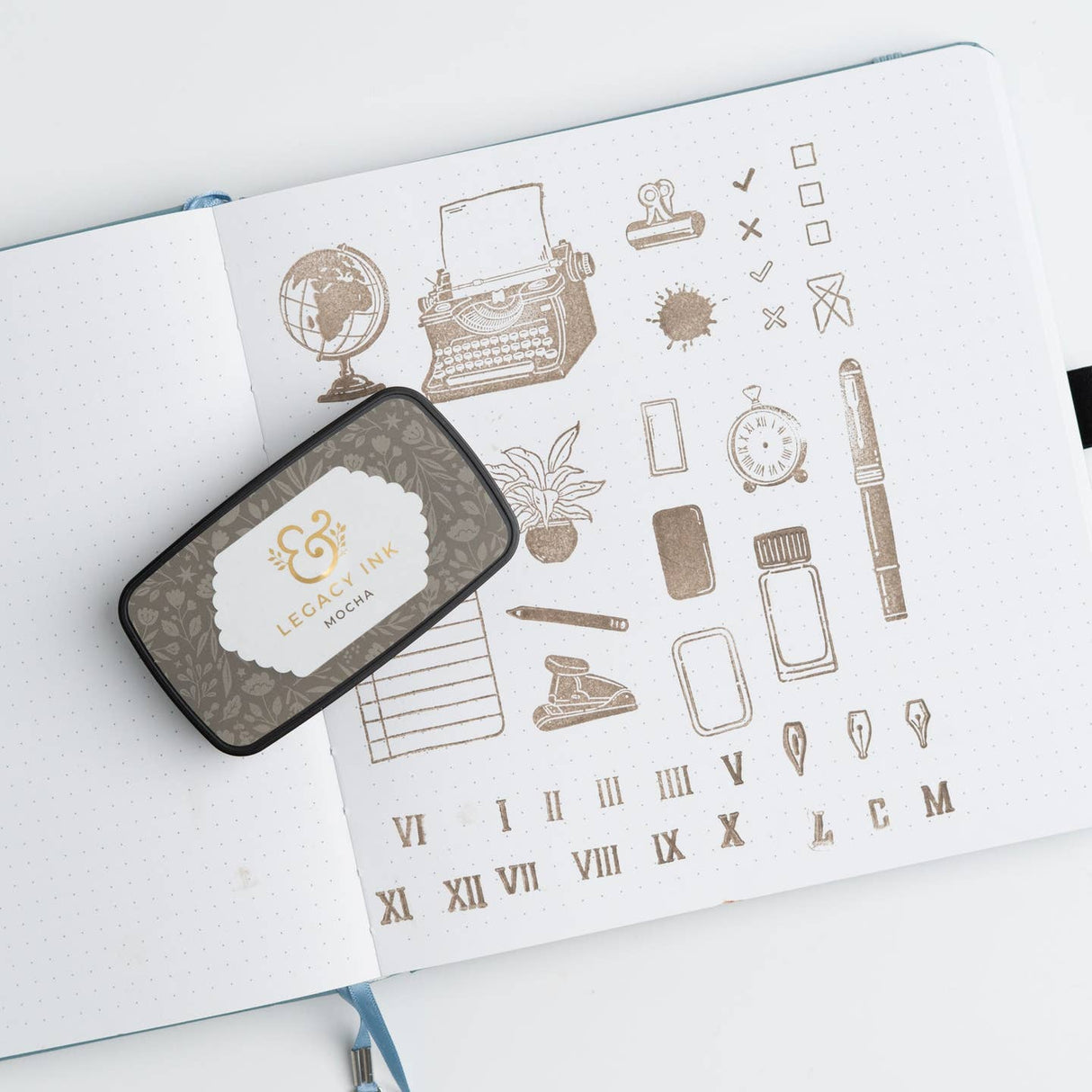 Archer and Olive Legacy Ink Pad - Mocha