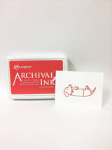 Almohadilla de tinta de archivo Coastal Coral Ranger n.° 0 