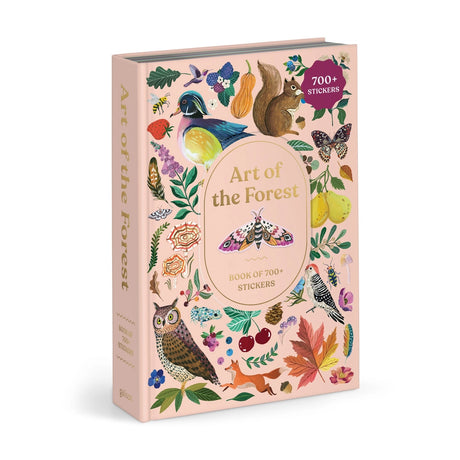 Art of the Forest Sticker Book

Explore the natural world through the artistic lens of Christine de Carvalho with this expansive 100-page sticker book. Featuring meticulously illustrated forest scenes and wildlife, each page invites creative expression and imaginative play.