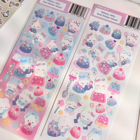 Bring your journal pages to life with our sticker sheets featuring original illustrations and characters! Thoughtfully designed for journals, planners, and creative minds, each sheet is filled with unique, hand-drawn elements to help you express your thoughts and decorate your pages with personality. Perfect for daily journaling, mood tracking, scrapbooking, or enhancing your planner spreads, these stickers add a touch of magic to every moment you document.

Product Type: Sticker Sheet

Product Finish: Stan