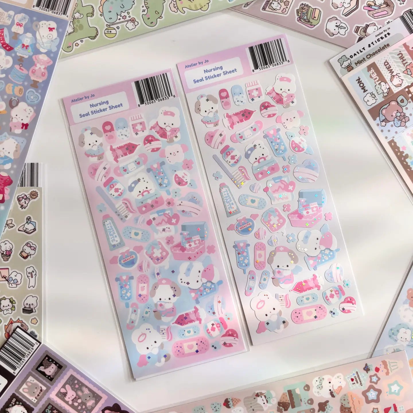 Bring your journal pages to life with our sticker sheets featuring original illustrations and characters! Thoughtfully designed for journals, planners, and creative minds, each sheet is filled with unique, hand-drawn elements to help you express your thoughts and decorate your pages with personality. Perfect for daily journaling, mood tracking, scrapbooking, or enhancing your planner spreads, these stickers add a touch of magic to every moment you document.

Product Type: Sticker Sheet