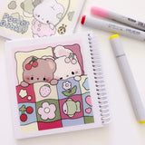 Cozy Creativity Anywhere with the Atelier by Jo Pocket Coloring Book! ✨

Bring Cotton and Pluto along on your everyday adventures with this adorable Pocket Coloring Book featuring simple and cozy Atelier by Jo character pages! Filled with 20 original illustrations in a compact 4 x 5 inch format, this spiral-bound mini coloring book is designed for relaxing, stress-free coloring anytime and anywhere.

Featuring sweet character moments, cute everyday scenes, and easy-to-color designs, this collection is perfe