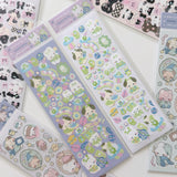 Bring your journal pages to life with our sticker sheets featuring original illustrations and characters! Thoughtfully designed for journals, planners, and creative minds, each sheet is filled with unique, hand-drawn elements to help you express your thoughts and decorate your pages with personality. Perfect for daily journaling, mood tracking, scrapbooking, or enhancing your planner spreads, these stickers add a touch of magic to every moment you document.