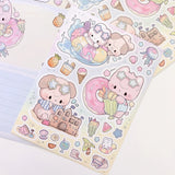 Atelier by Jo Large Sticker Sheet - Summer Beachtime

Introducing larger stickers to be the center of focus in your journal spreads! These detailed, illustrated stickers will add a cozy flair to any journal.