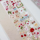 Atelier by Jo Small Sticker Sheet - Red Cherry

Bringing back the nostalgia of tiny deco stickers, these designs are perfect for decorating and filling in small spaces!