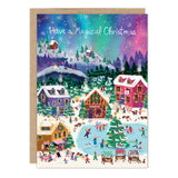 Inside Verse: Sending holiday cheer and wishes for a Happy New Year!

• Size: A6, 4.6" x 6.4"
• Pre-priced
• Paired with a Brown Kraft envelope
• Printed in the USA on high-quality recycled post-consumer waste paper

About the Artist: Joy Laforme is an artist and illustrator living in New Jersey. Working primarily in digital media, she is inspired most by color, light, and the tiny and beautiful details of everyday life.