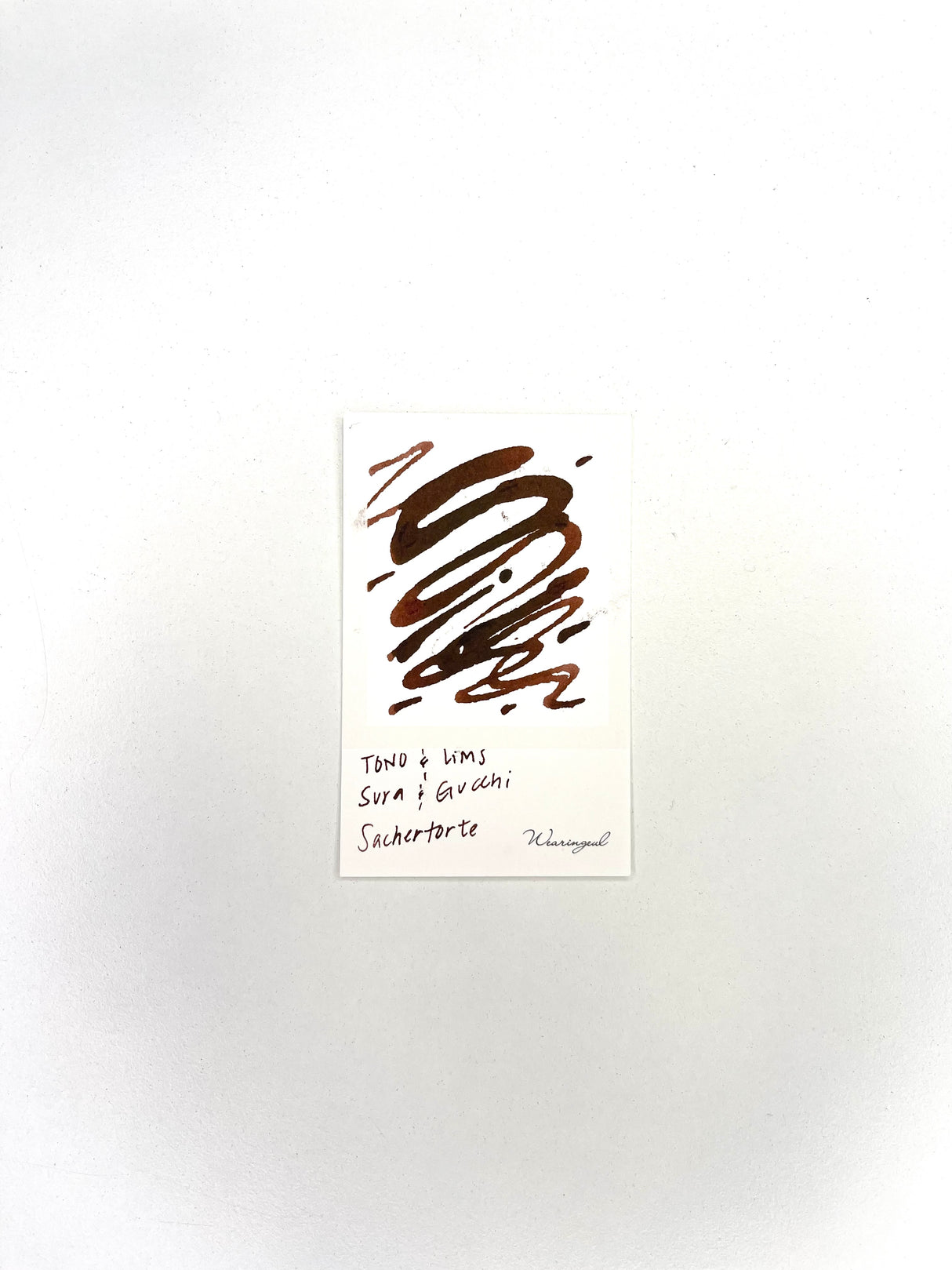 TONO & LIMS Ink - Sura & Gucchi - すらのドイツ紀行 01 Sachertorte