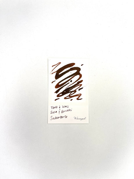 TONO & LIMS Ink - Sura & Gucchi - すらのドイツ紀行 01 Sachertorte