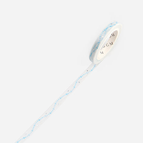 Blue Pearl Slim Washi Tape