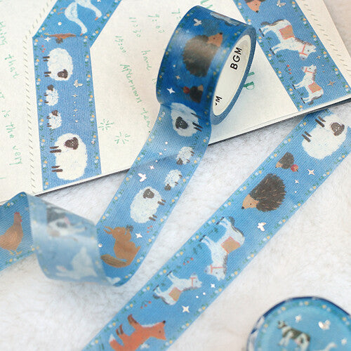 Cinta washi bordada Ranch Tales